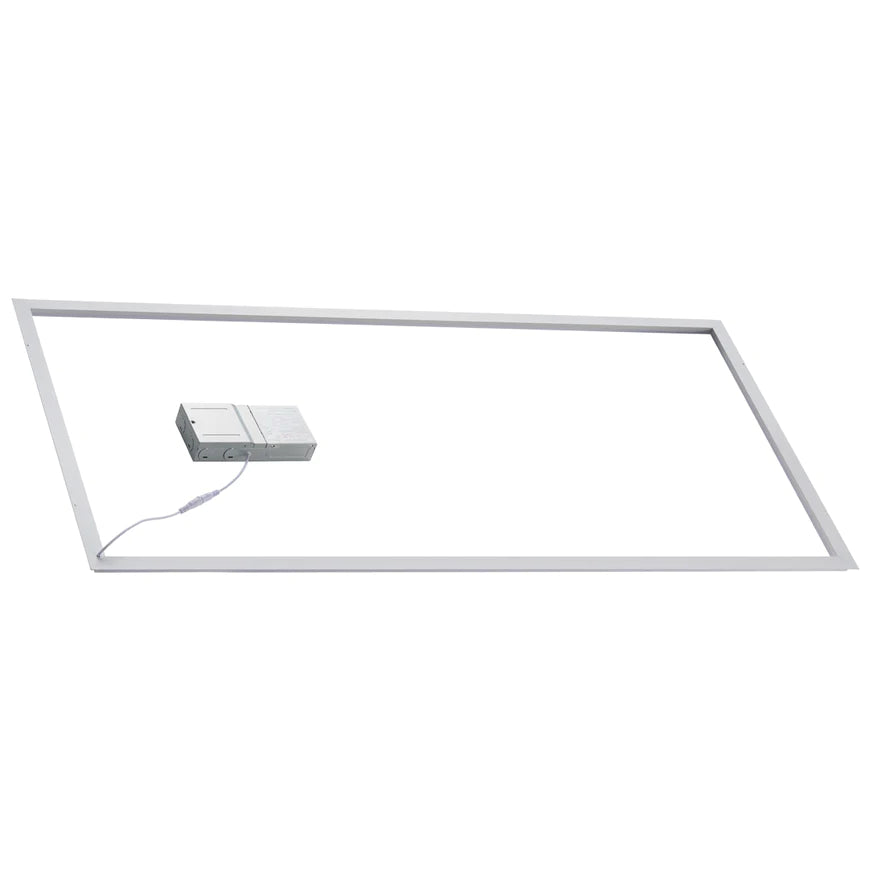2x4 Grid Frame/T-bar LED Panel Light, Selectable Wattage(30W-40W-50W), 6500 Lumens, Selectable CCT(3000K-4000K-5000K), 0-10V Dimmable, ETL & DLC Listed - Eco LED Lightings 