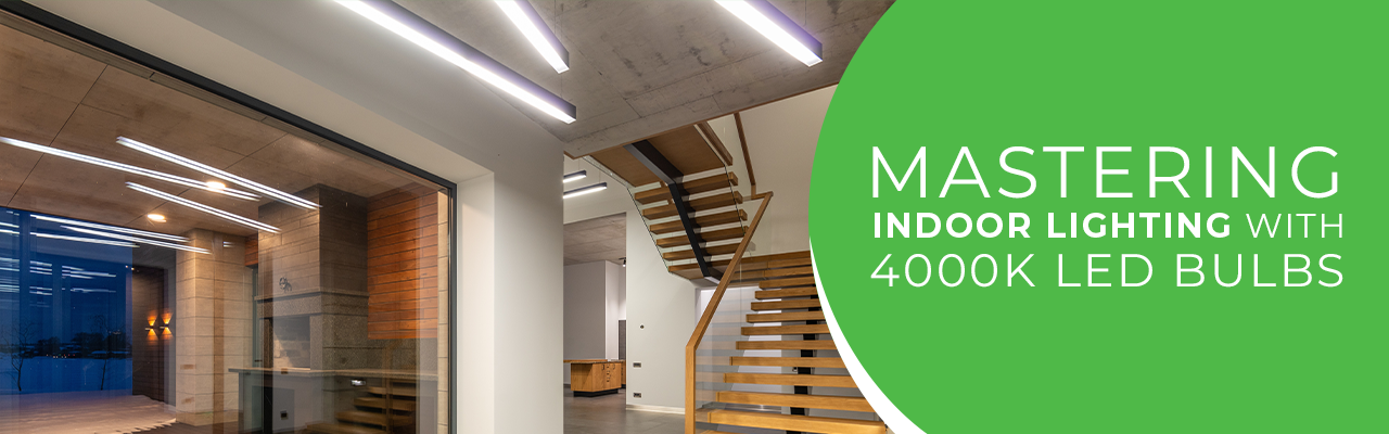 Mastering Indoor Lighting with 4000K LED Bulbs: Striking the Balance of Ambiance