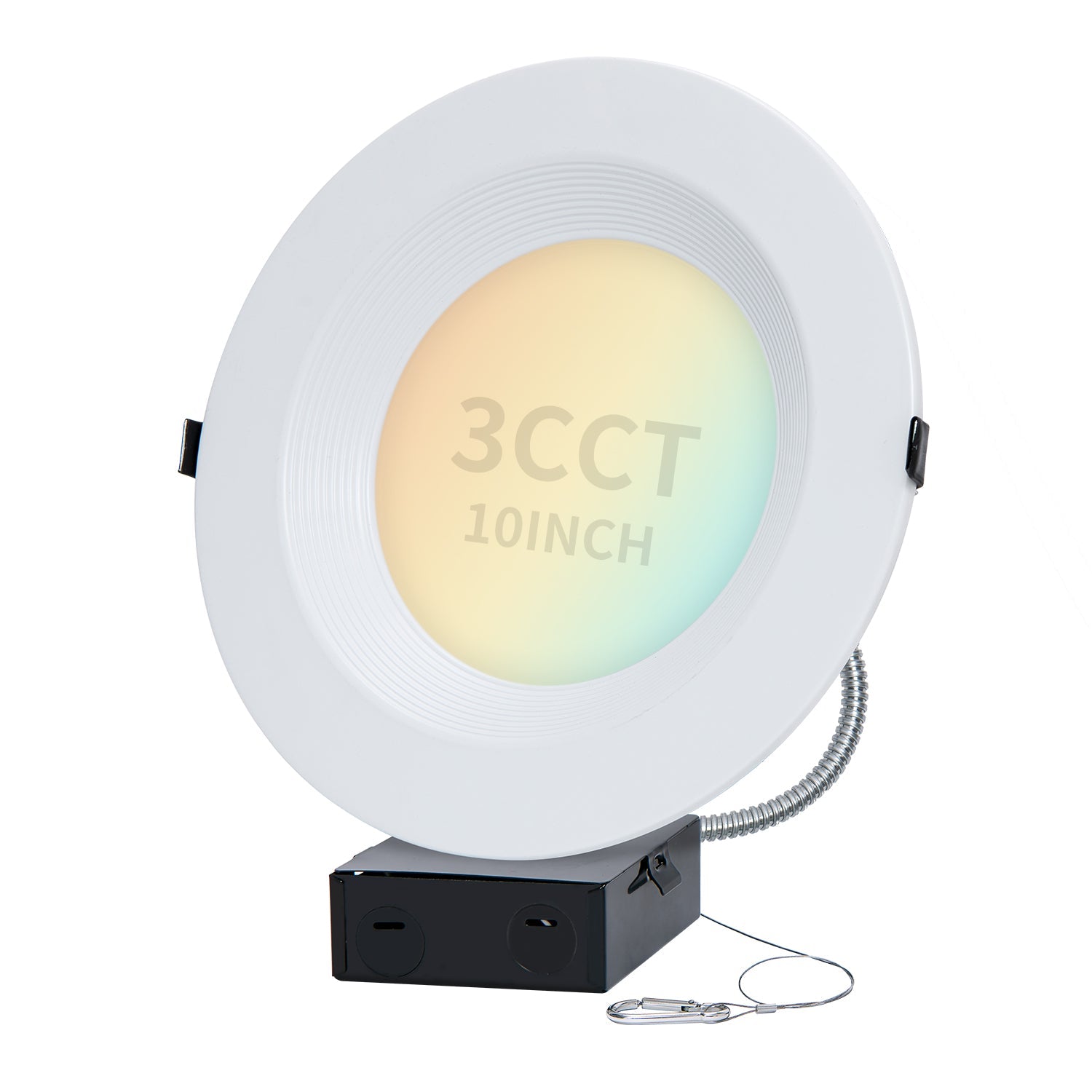 Round LED Downlight with 3 CCT Option & Junction Box - Eco LED Lightings