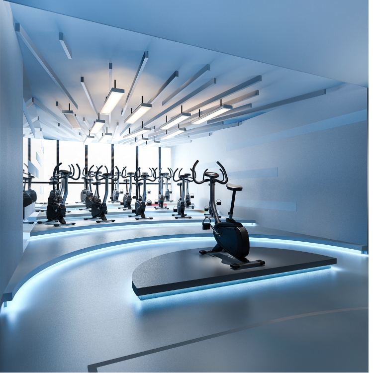 Gymnasium and Fitness Center - Eco LED Lightings