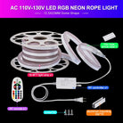 82FT LED RGB Neon Light 110V 12.5x23mm Pro Select Neon Plus RGB - Eco LED Lightings 