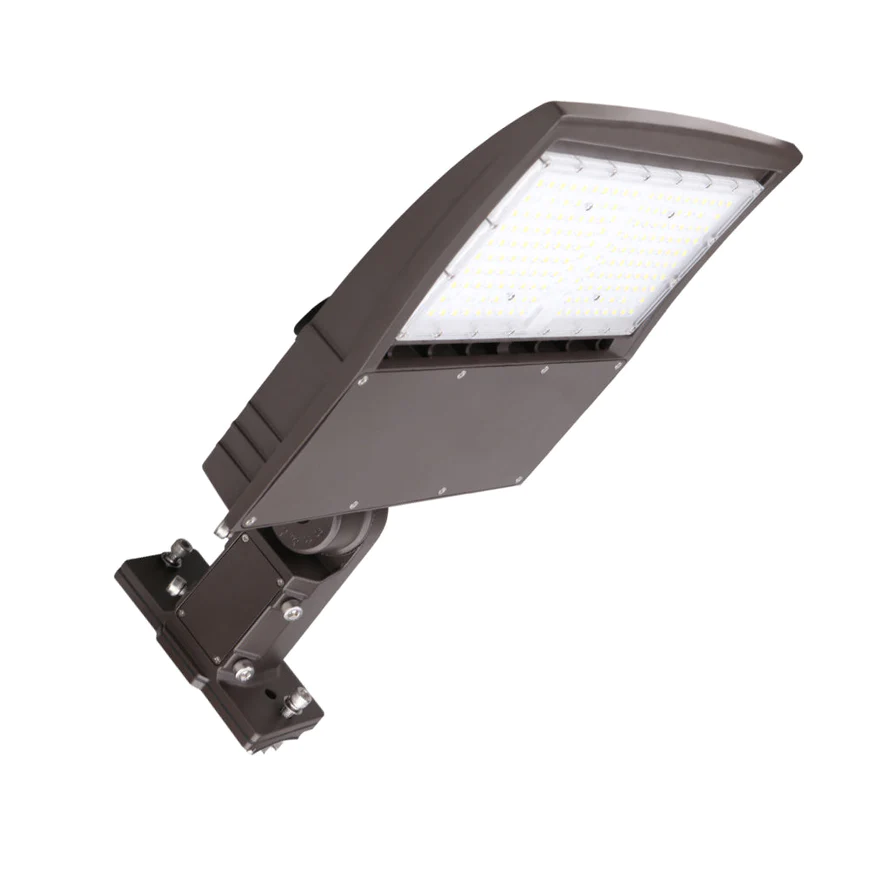 100 Watt LED Area Light with Photocell- 16000 Lumens, 5000K and 120V-277V- Universal Bracket- IP65 UL & DLC Listed - Eco LED Lightings 