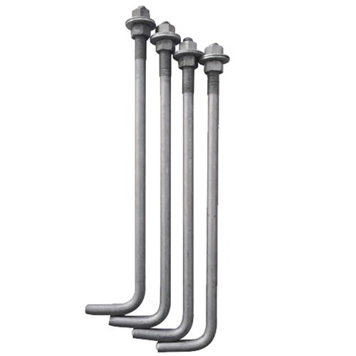 4 Inch Square Steel Light Poles - Heavy Duty & Galvanized (10ft, 15ft, 20ft, 25ft, 30ft). - Eco LED Lightings 
