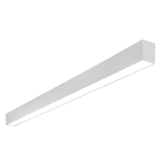 4ft LED Suspended Linear Light, Selectable Wattage (50W/45W/40W) & CCT (3500K-6500K), 6,500 Lumens, 0-10V Dimmable - ETL, CETL, DLC Listed - Eco LED Lightings 