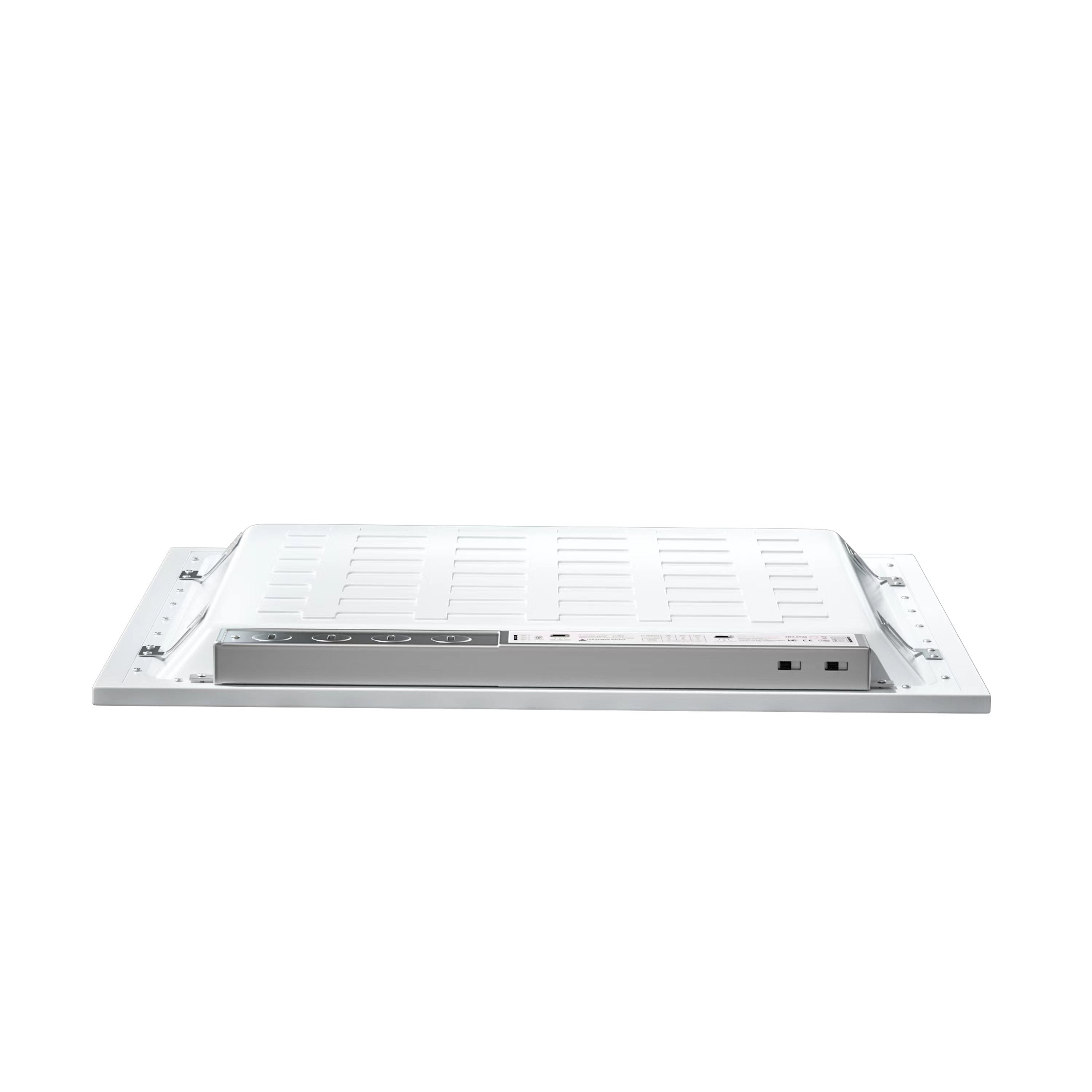2x2 LED Panel (40W, 6500K) - Dimmable, Backlit, Daylight Glow 5000 Lumens, Recessed Mount, Sleek Design, DLC Certified
