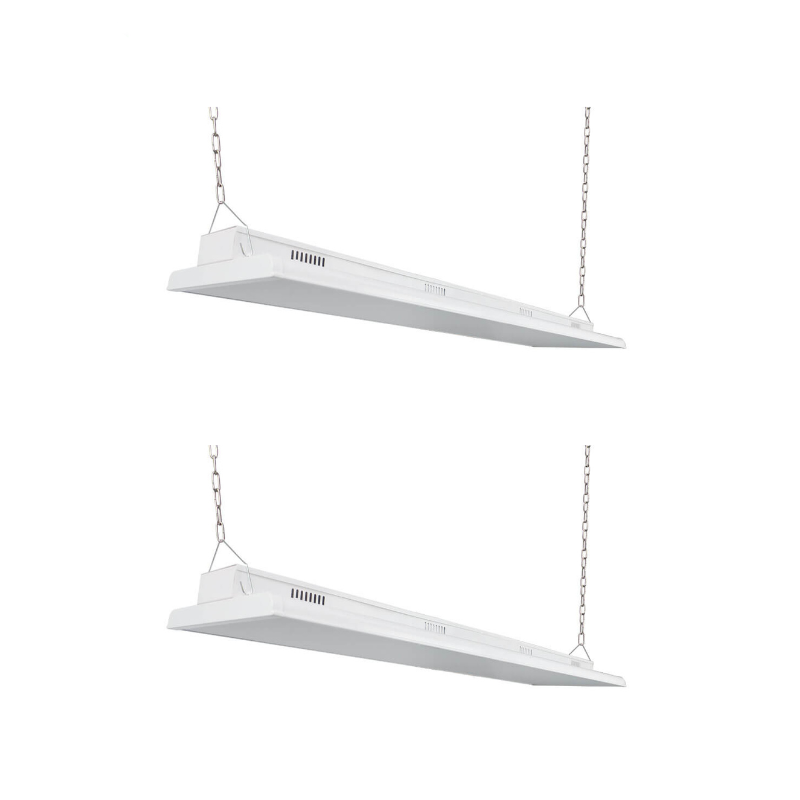 4FT LED Linear High Bay (175W/195W/225W) Wattage Selectable and CCT 4000K/5000K, 150LM/Watt - AC120-277V, 0-10V Dimmable - Eco LED Lightings 