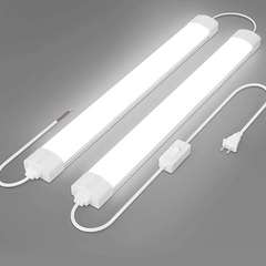 2ft LED Tri-proof Light - 18W, 5000K Daylight, High Lumen Output 1800LM, Flicker-Free, Energy Efficient