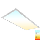 2x4 LED Panel Lights, 40-50-60W Tunable & 3000K-4000K-5000K CCT Tunable - Dimmable Flat Ceiling Lights