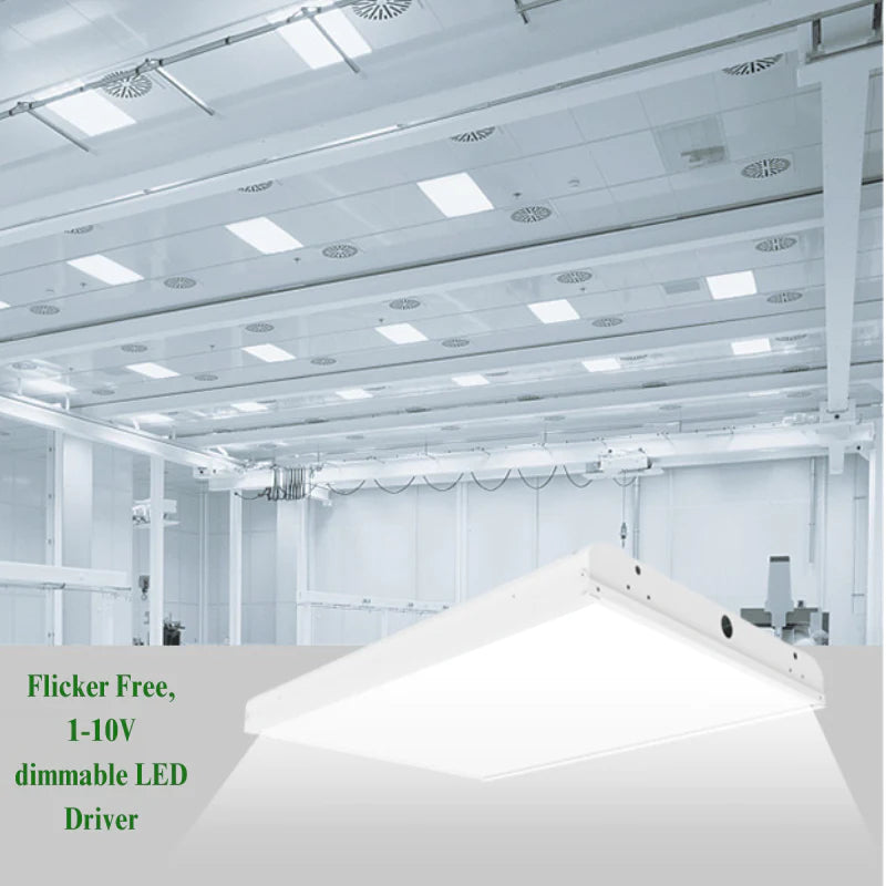 Versatile 2FT LED Linear High Bay Light - Selectable Wattage (110W-130W-165W) - 5000K Daylight - 23,100 Lumens - UL & DLC Certified - Eco LED Lightings 