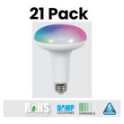 RGBW WIFI BR30 Smart Bulb - 16M Colors - 2000K-5000K Kelvin - Eco LED Lightings 