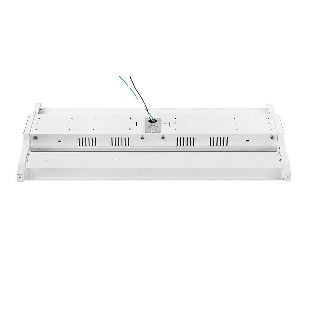 4ft LED Linear High Bay Lights- 300W, 40800 Lumens, and 3500K to 5000K CCT Changeable High Ceiling Lights for Warehouse- UL and DLC Listed - Eco LED Lightings 