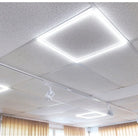 2x2 Grid Frame LED T-Bar Panel: High-Efficiency Recessed Lighting with Selectable Wattage & CCT Options - Eco LED Lightings 