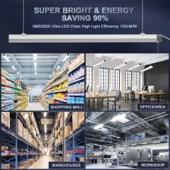 T10 80W 5000K LED Shop Light Linear 120VAC Only - Bright, Energy-Efficient LED Lighting for Workshops, Garages, and More - Eco LED Lightings 
