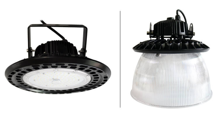 200W LED High Bay Light (30,000lm) - Dimmable, 5000K, US Plug & Play - Brighten Your Warehouse - Eco LED Lightings 
