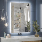 6000K Backlit LED Bathroom Mirror, Shatterproof, IP54, Anti-Fog - Eco LED Lightings 