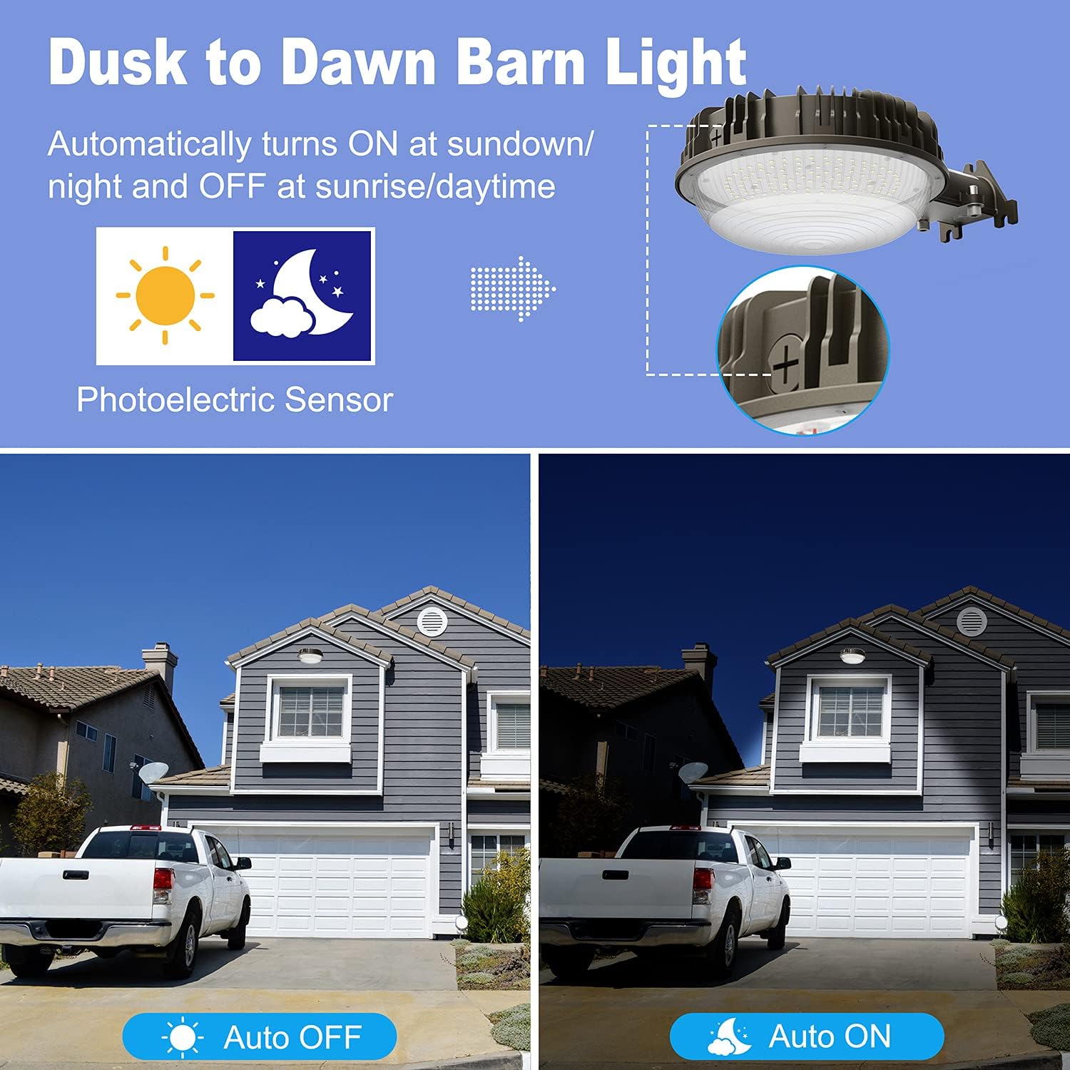 120 Watt LED Yard Lights- 5000K and 16800 Lumens- AC-100-27V LED Exterior Lights (pack of 4) - Eco LED Lightings 