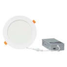 6 Inch 12W LED Slim Panel Lights with 5CCT Selectable, Dimmable, and ETL Listed LED Down Light with Junction Box