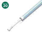 T8 5ft LED Cooler Tube | 32W | 4160 Lumens | 6500K | 100V-277V | White Housing | ETL Listed - Eco LED Lightings 