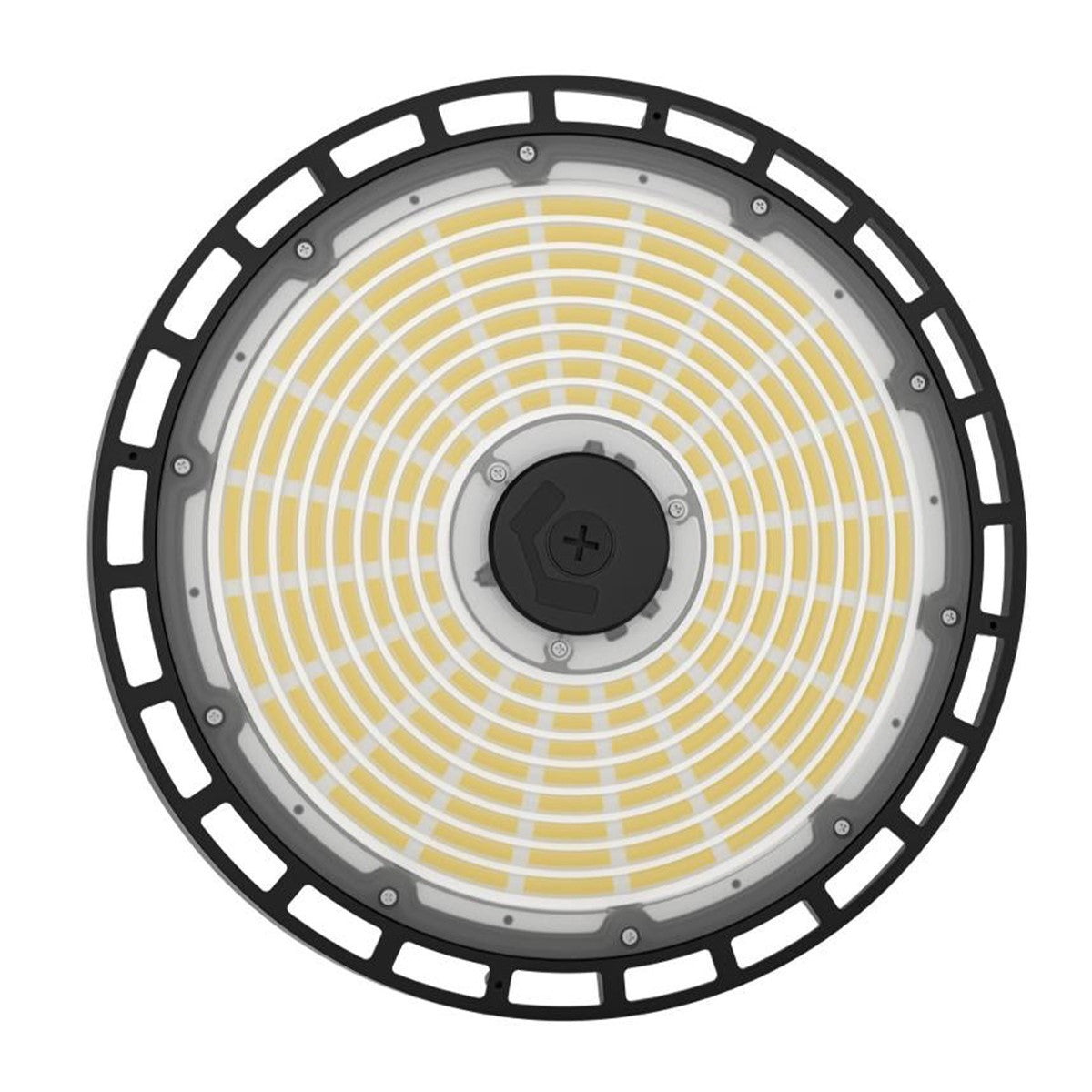 100W-150W-240W LED High Bay Light, 16,000-38,400lm, 4000K-5000K Switchable, 0-10V Dimmable, AC100-277V, CRI>80, ETL and DLC Listed - Eco LED Lightings 