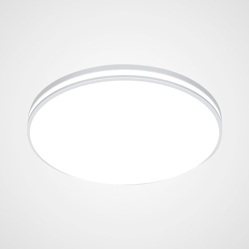 Upgrade Your Indoor Space with a Modern 12.6" Round LED Flush Mount Ceiling Light - 24W, 2250LM, IP44 Waterproof, 5000K Cool White - Eco LED Lightings 