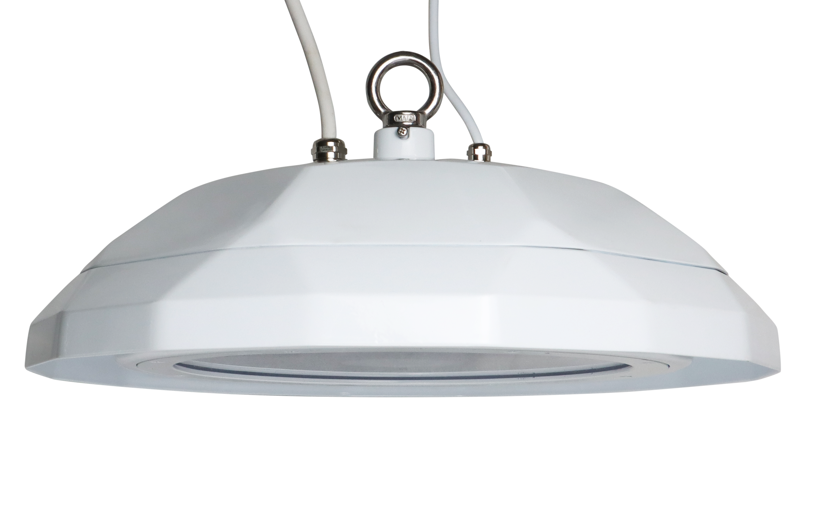 150W LED UFO High Bay Light - Perfect for Food Service & Labs - 5000K, 150lm/w, 0-10V Dimmable, DLC 5.1 & NSF Certified - Eco LED Lightings 