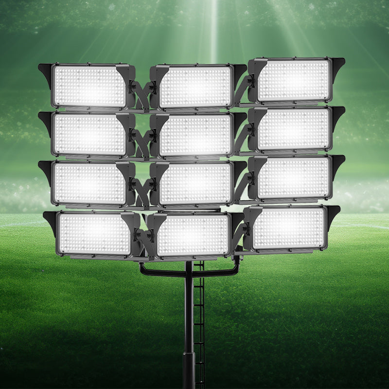 1200W LED Sports Light - 168000 Lumens - 5700K - Dimmable 0-10V - High-Powered LED Flood Stadium Light - Eco LED Lightings 