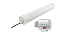 8FT LED Linear Vapor Tight Light | 60/70/80W | ETL, FCC, DLC Listed | 140lm/w | Surface/Suspension Mounting | 3500/4000/5000/6000K CCT Options | IP65 Rated, Wet Rated - Eco LED Lightings 