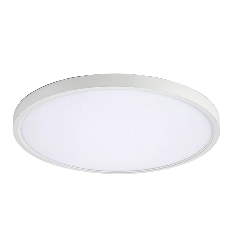 36W Flush Mount Ceiling Light Fixture - 6500K Daylight - 3600LM - Ultra-Thin Round LED Lighting for Hallway, Kitchen, Bedroom, Closet, Laundry - Indoor/Outdoor - Eco LED Lightings 