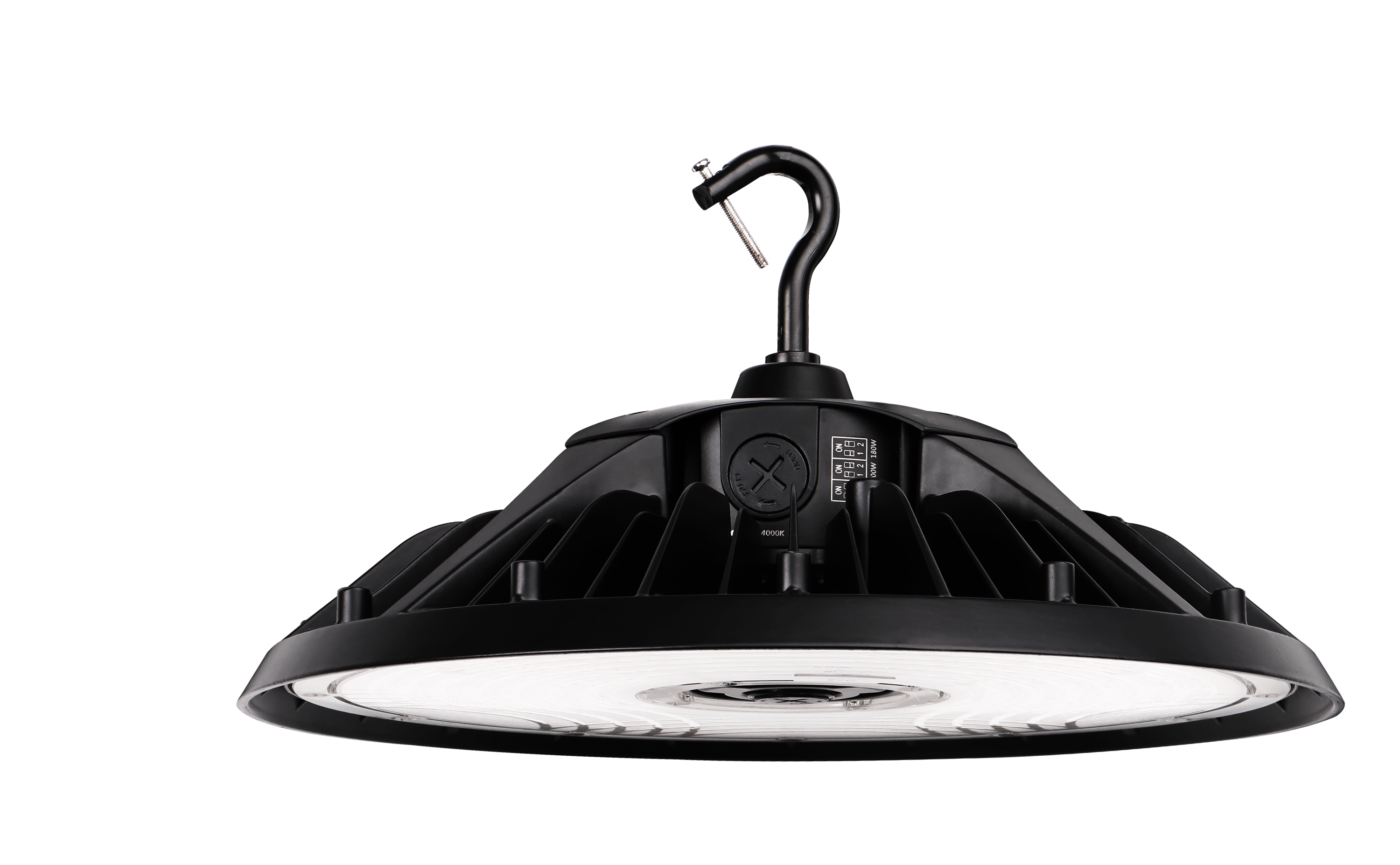 240W High-Efficiency LED UFO Light, 5000K, 36,240 Lumens, AC277-480V, 0-10V Dimmable, DLC 5.1 Certified - Eco LED Lightings 