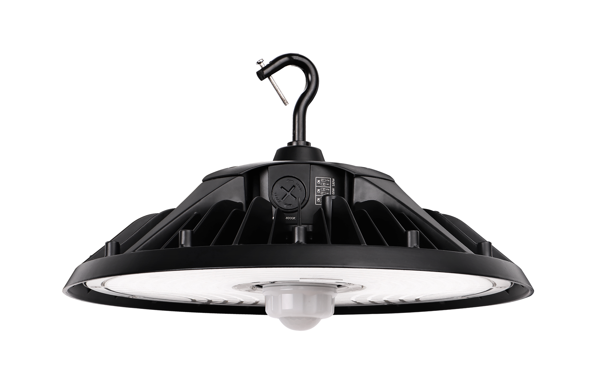 240W High-Efficiency LED UFO Light, 5000K, 36,240 Lumens, AC277-480V, 0-10V Dimmable, DLC 5.1 Certified - Eco LED Lightings 
