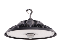 240W Tunable UFO LED High Bay Light - Selectable Wattage (240W /200W/180W) & CCT (4000K/5000K), 36,240 Lumens, 0-10V Dimmable - UL & DLC 5.1 Certified