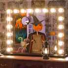 Hollywood Lighted Makeup Mirror with 3-Color Dimmable LED Bulbs - Eco LED Lightings 