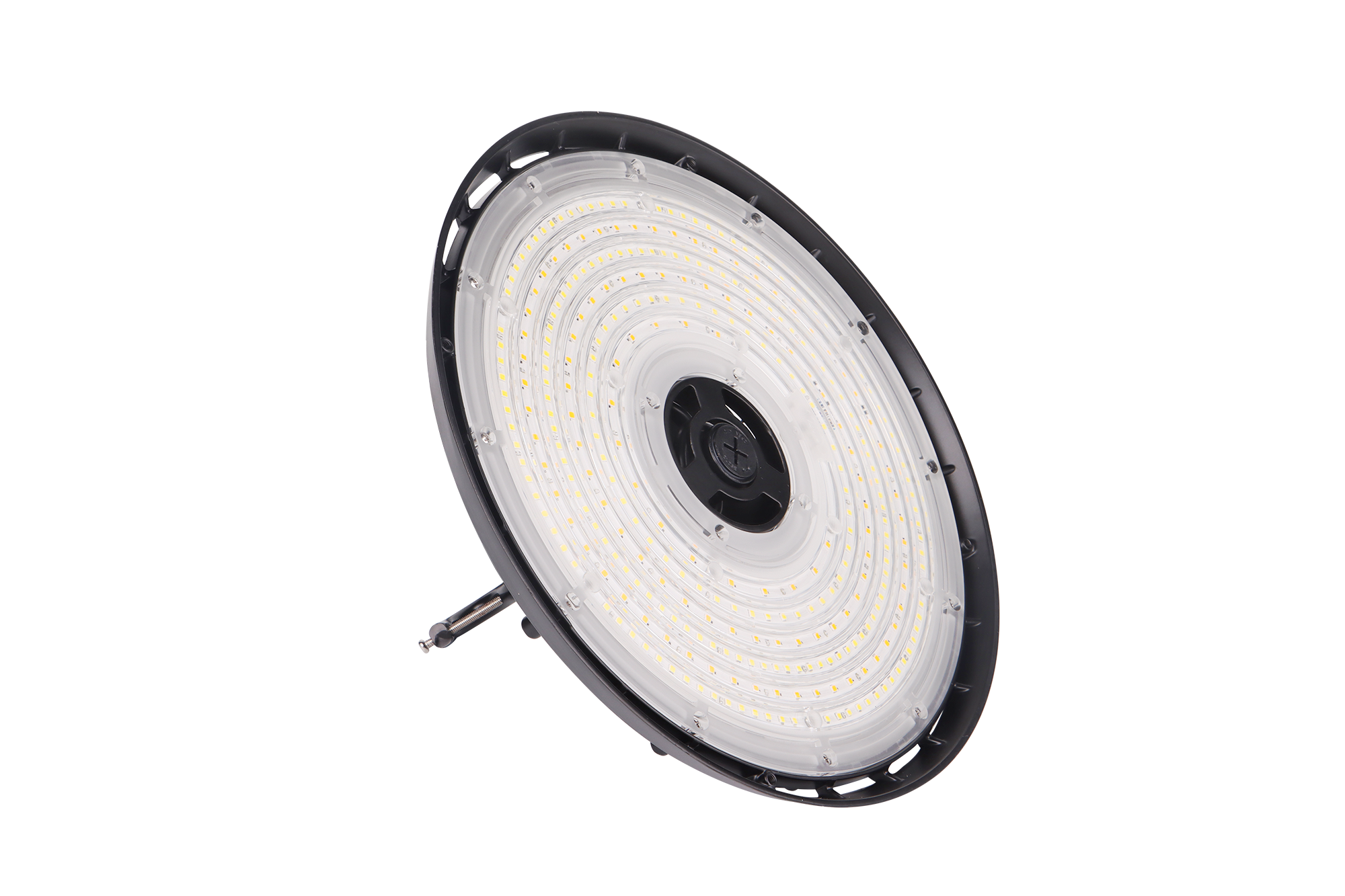 150W Tunable UFO LED High Bay Light - Selectable Wattage (150W /120W/100W) & CCT (4000K/5000K), 23,100 Lumens, 0-10V Dimmable - UL & DLC 5.1 Certified - Eco LED Lightings 