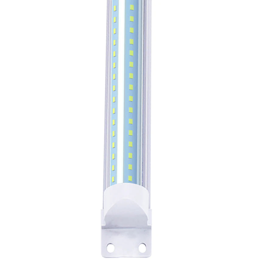 6ft- LED Cooler Light- 40W, 5200 Lumens, 6500K, 100V-277V Range, White Housing - ETL Listed for Enhanced Visibility and Efficiency - Eco LED Lightings 