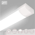 2ft LED Tri-proof Light - 18W, 5000K Daylight, High Lumen Output 1800LM, Flicker-Free, Energy Efficient - Eco LED Lightings 