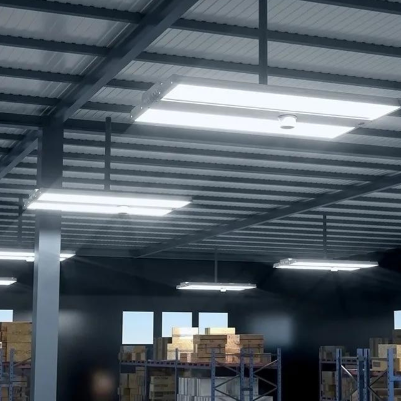 1x2FT 125W LED Linear High Bay Shop Light Fixture | Ultra-Efficient 165LM/W, 4000K/5000K, Warehouse Lighting | DLC 5.1 Premium - Eco LED Lightings 
