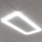 2x4 Grid Frame/T-bar LED Panel Light, Selectable Wattage(40W-50W-60W), 7500 Lumens, Selectable CCT(3K-3500K-4K-5K-6500K), 0-10V Dimmable, ETL & DLC Listed