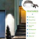 35W LED Barn Light - 4900 Lumens - IP65 - 5000K Daylight - Wall Mount Exterior Farm Light Fixture - Eco LED Lightings 