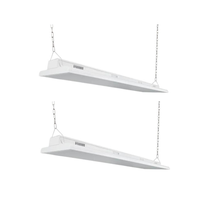 4FT LED Linear High Bay (Adjustable Wattage and CCT 230W/2260W/300W - 4000K/5000K), 45,000 Lumens - 0-10V Dimmable DLC 5.1 Premium - Eco LED Lightings 