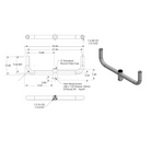 Mounting Bracket for 2-3/8” O.D. Tenon - Dual Fixture Capability with Adjustable Fitters - Eco LED Lightings 