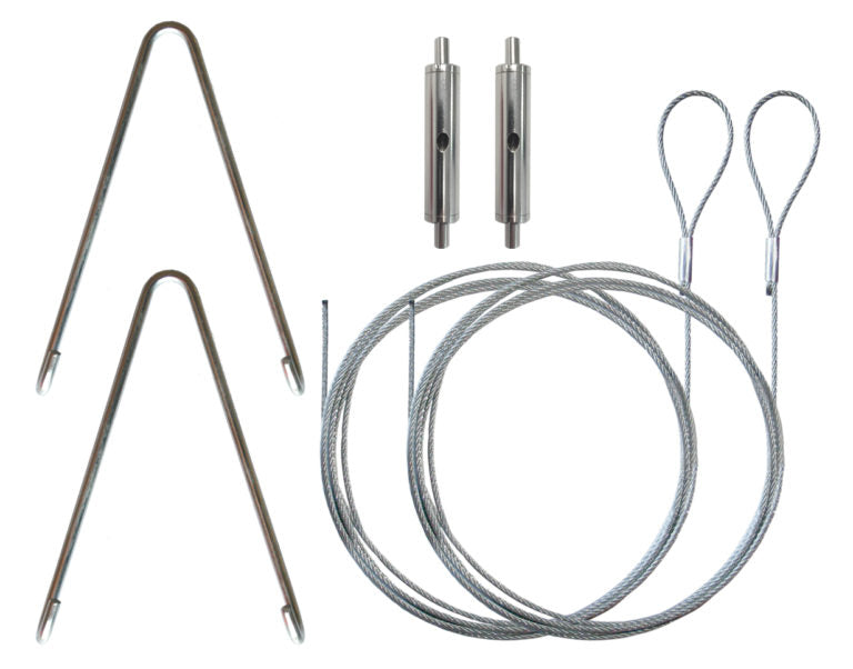 Suspension mounting kit for LED Strip Low Bay Light - Eco LED Lightings 