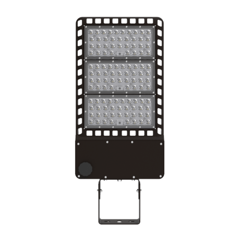 300W-350W-400W Tunable Outdoor LED Flood Light, 4000k-5700K CCT selectable LED Playground Lights, Voltage- AC100-347V and 150lm/W dimmable led parking lot lights- IP66 rated