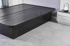 King Size Heavy-Duty Cold Roller Carbon Steel Bed Frame: Ultimate Support for Royal Sleep - Eco LED Lightings 