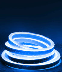 Blue LED Neon Light - 110V, 6W/Meter and 241LM/Watt, Energy Efficient LED Rope Lights- ETL Listed