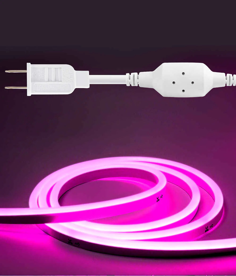 Eco-Friendly Pink LED Neon Light - IP65 Splashproof | Energy-Efficient Lighting - Perfect for Home Decor and Commercial Use - Eco LED Lightings 