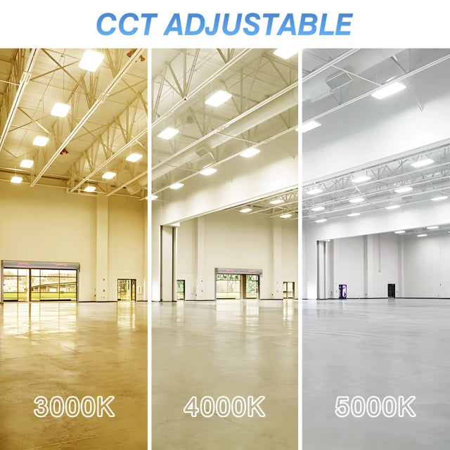 2.2ft LED Linear High Bay Light - 3000K/4000K/5000K CCT and Wattage Tunable - 240W/320W/400W - 60,000LM - Eco LED Lightings 