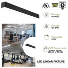 8ft LED Linear Fixture - 80W, 9600 Lumens - 3000K to 5000K CCT Adjustable - DLC Premium v5.1 - Eco LED Lightings 