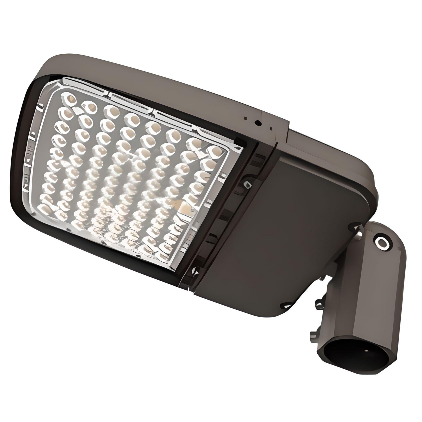 240 Watt Tunable LED Shoebox Light for Parking Lots | 100-277V AC, 5000K, Up to 180lm/w  Dusk to Down Photocell Slip Fitter Mount - Eco LED Lightings 
