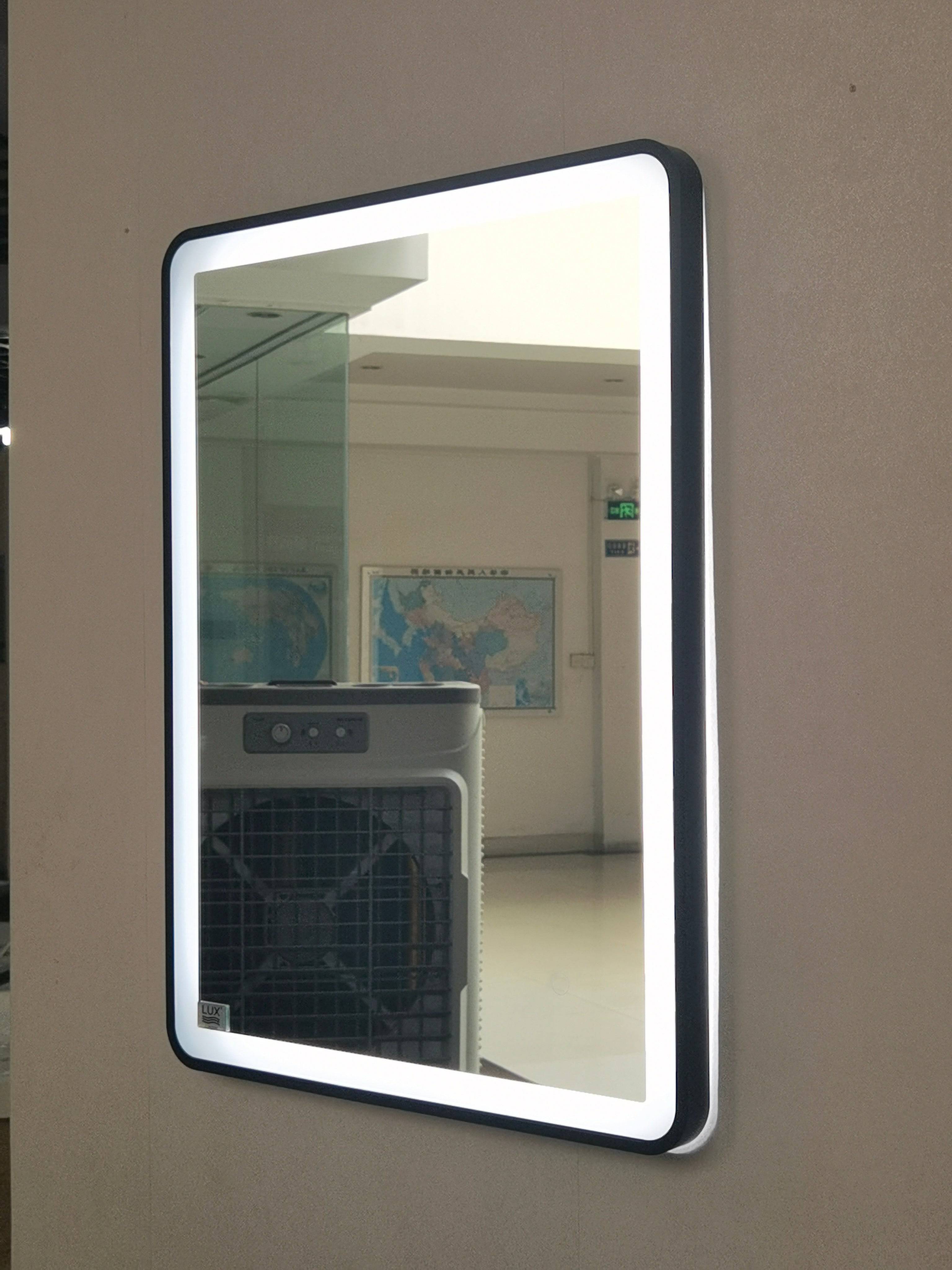 Efficient and Versatile LED Mirror - 24 Inches X 32 Inches, with Adjustable Brightness and Color Temperature - Eco LED Lightings 