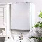 Enhance Your Bathroom with a 20x26 Inch Medicine Cabinet with Mirror - Soft-Close Hinge and Adjustable Shelves for Practical and Stylish Storage - Eco LED Lightings 